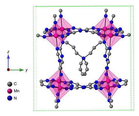 An image showing a hybrid organic-inorganic perovskite