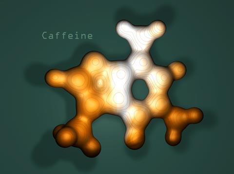 Caffeine structure