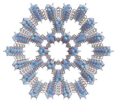 Crystal structure of MIP-200