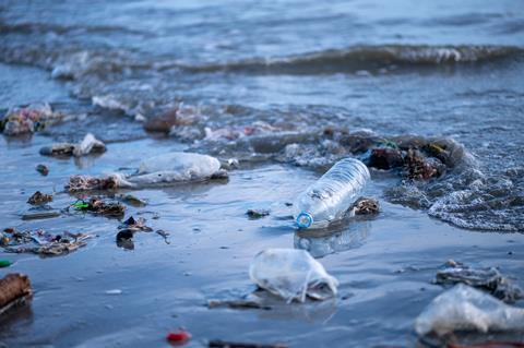 Plastic in the sea