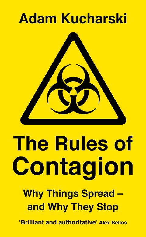 An image showing the book cover of The Rules of Contagion