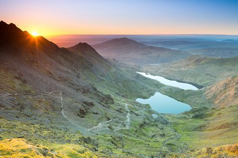 Snowdon Sunrise ,Snowdonia National Park ,Wales