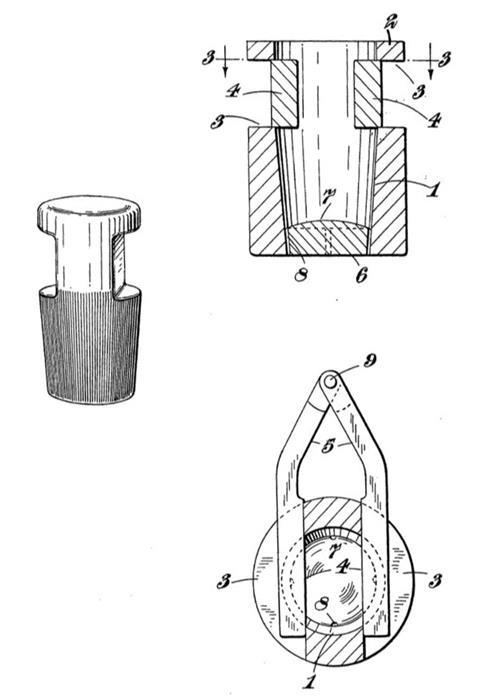 An image showing diagrams from a 1935 patent
