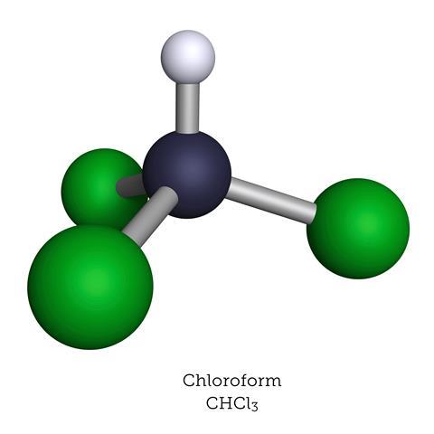 Chloroform molecule