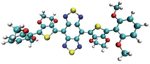 Super-contrast NIR-II fluorophore - atomic structure