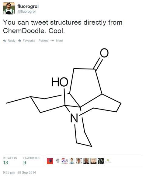 how do you put x in the middle in chemdoodle