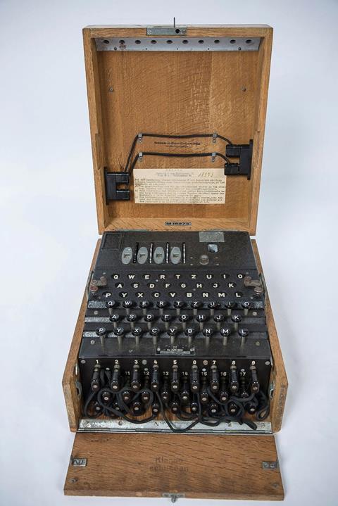 U Boat Enigma machine