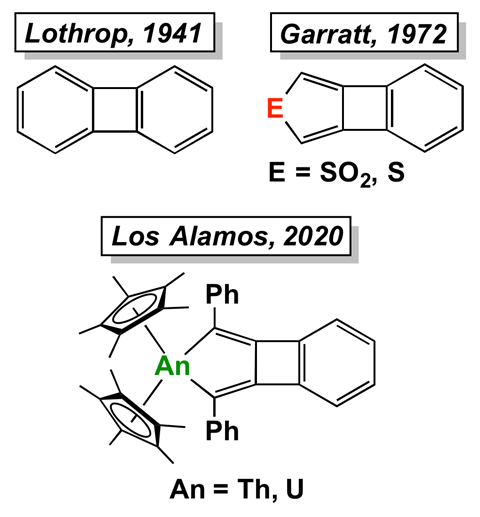 An image showing biphenylene analogues