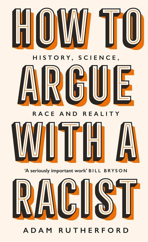 An image showing the book cover of How to argue with a racist