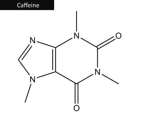 Caffeine structural molecule