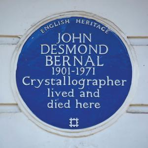 Blue plaque for John Bernal
