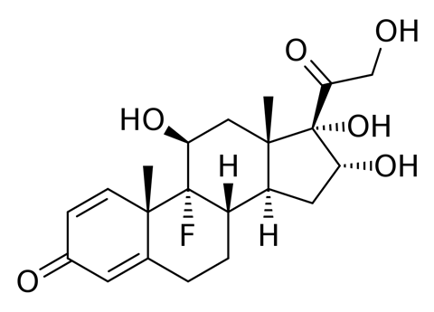 Triamcinolone structure