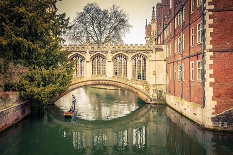 The Bridge of Sigh at Saint John's College, Cambridge