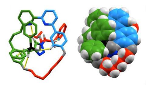 An image showing a rotaxane