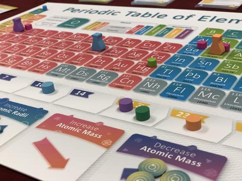 An image showing a periodic table game