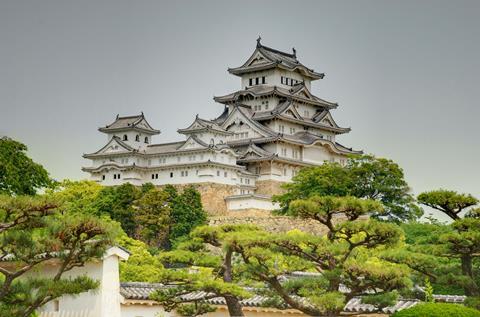 Himeji Castle in Japan 