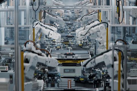 Car battery production