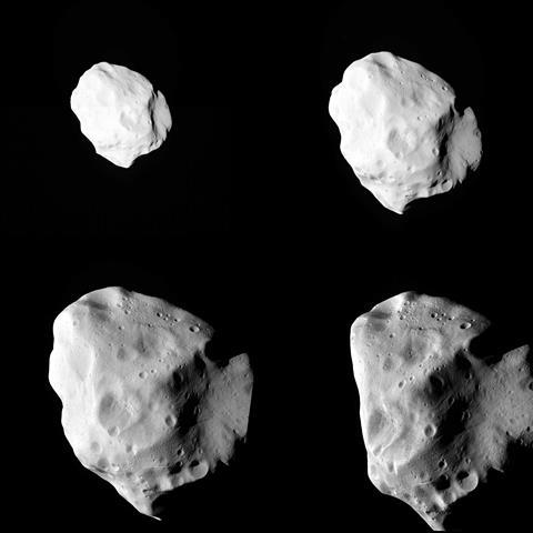 An image showing Asteroid Lutetia