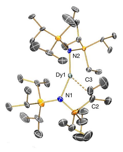 A crystal structure of the dysprosium complex