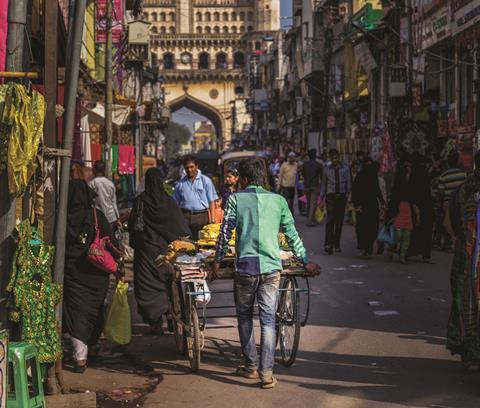 Charminar market, Hyderabad