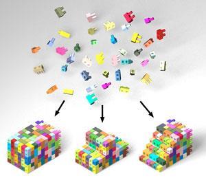 Lego dna model online kit