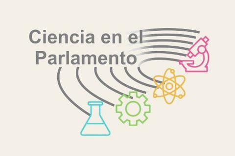 An image showing the Ciencia en el Parlamento logo