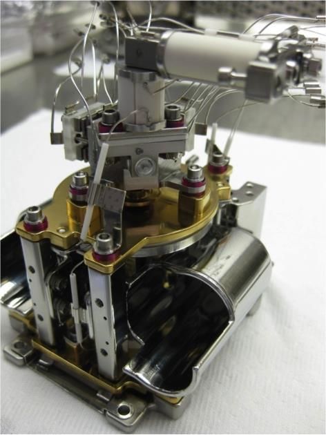 Engineering test unit of the Mars organic molecule analyzer mass spectrometer
