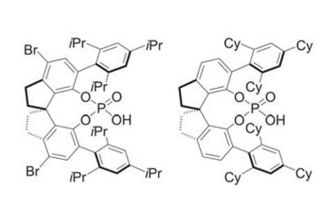 Structures of chiral phosphoric acids