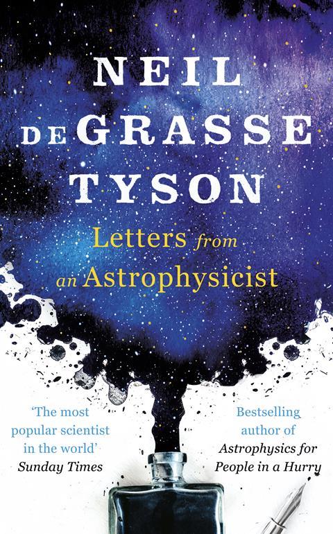An image showing the book cover of Letters from an astrophysicist