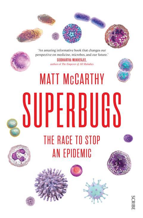 An image showing the book cover of Superbugs