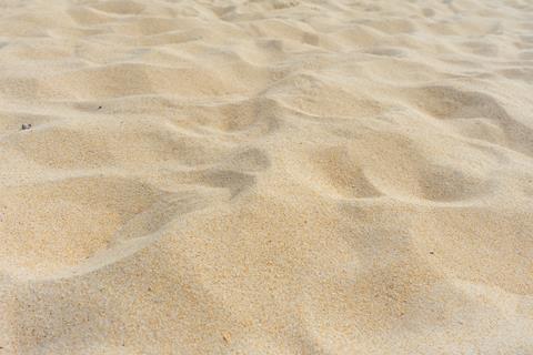 Sand on a beach