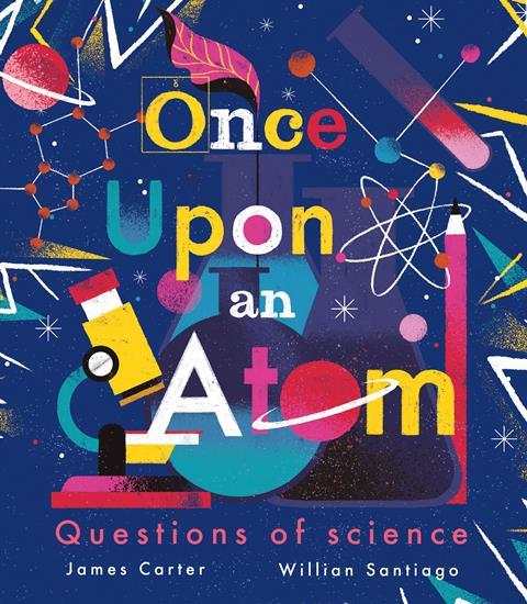 An image showing the book cover of Once upon an Atom