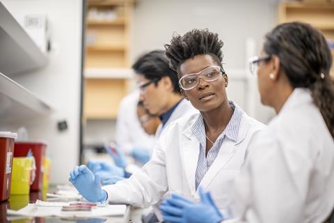 Scientists in the lab