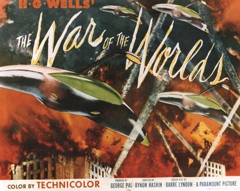 The War of the Worlds, movie poster, 1960