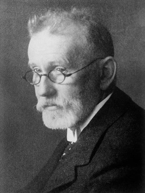 Portrait of Paul Ehrlich (1854 – 1915)