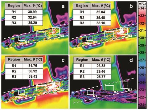 1217CW - Feature - Surface temperature profile and crystal displacement 