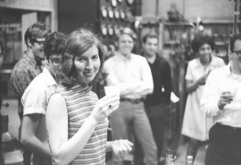 An image showing Sandra Greer at her PhD celebration in 1969