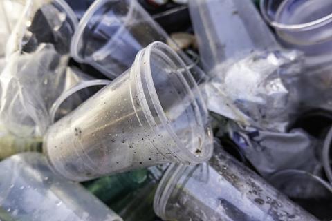 Plastic cups