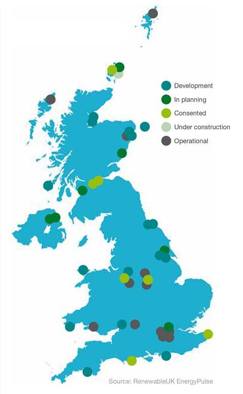 UK map