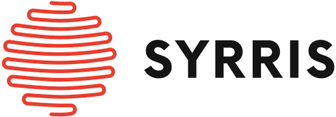 Syrris horizontal grey text logo 2021