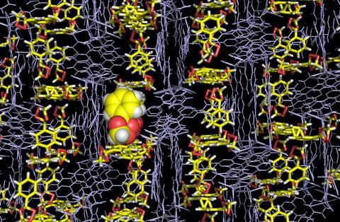 Styrene ozonide crystal structure 01