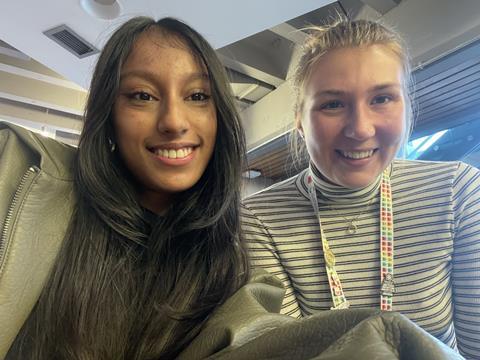 Umaymah and Charlotte