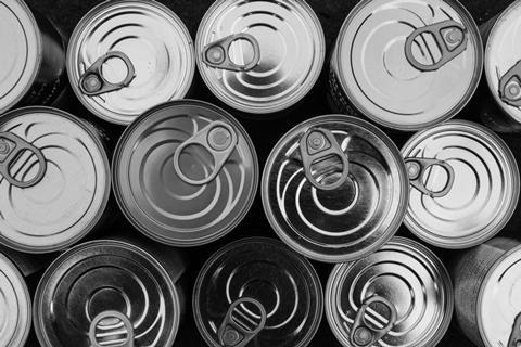 Metal can lids