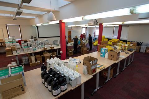An image showing the collection of the University of York hospital donations