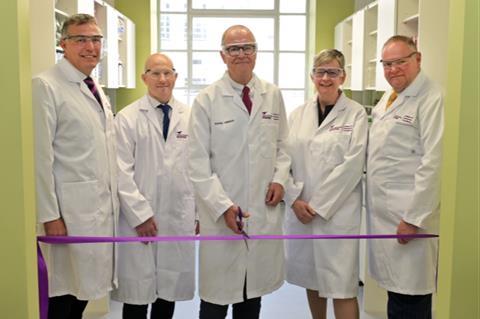 Lord Vallance at AIME lab