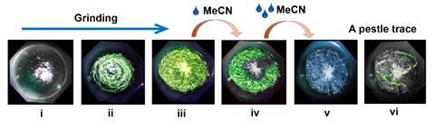 An image showing UV lamp images