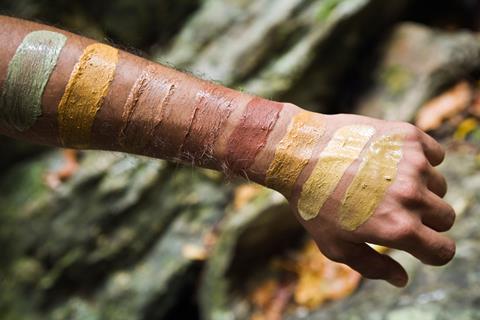 Ochre pigments
