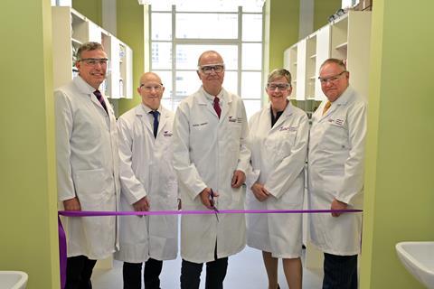 Lord Vallance at AIME lab