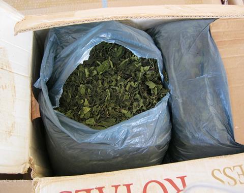Shipment of Khat seized by US officials