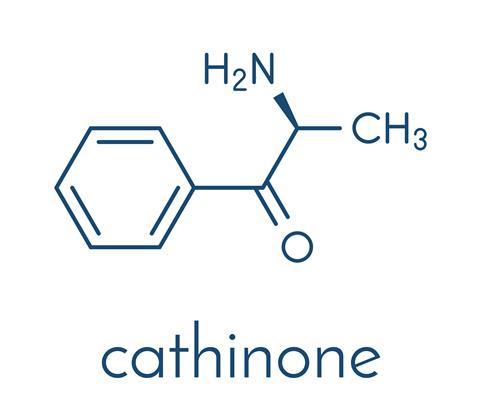 Cathinone skeletal formula